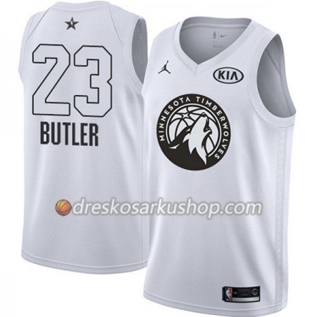 Muški NBA Dres Minnesota Timberwolves Jimmy Butler 23 2018 All-Star Jordan Brand Bijela Swingman